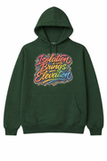 Royal Rags: Isolation Brings Elevation Hoodie (Deep Forest Green)
