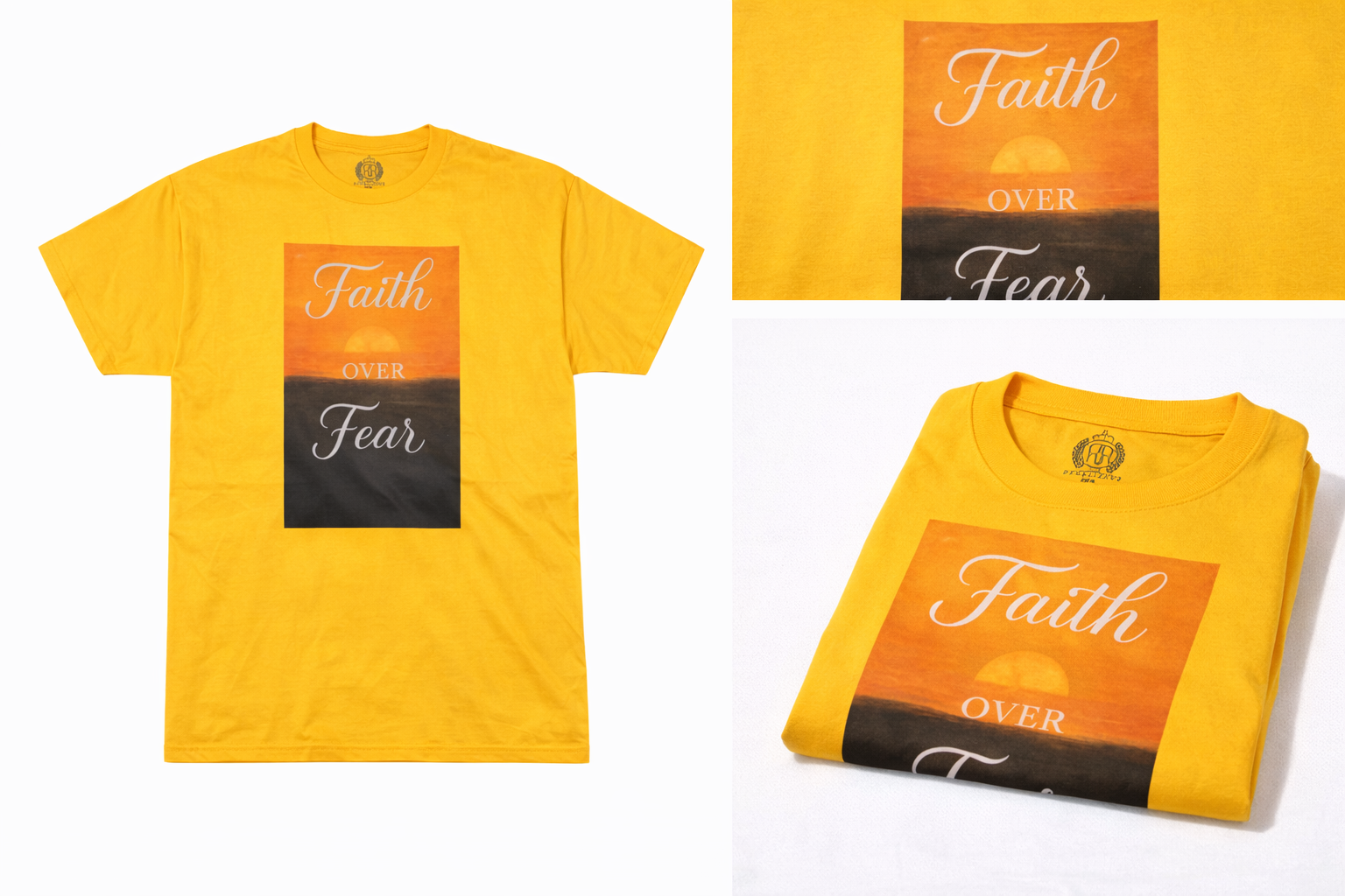 Royal Rags: Faith Over Fear Tee