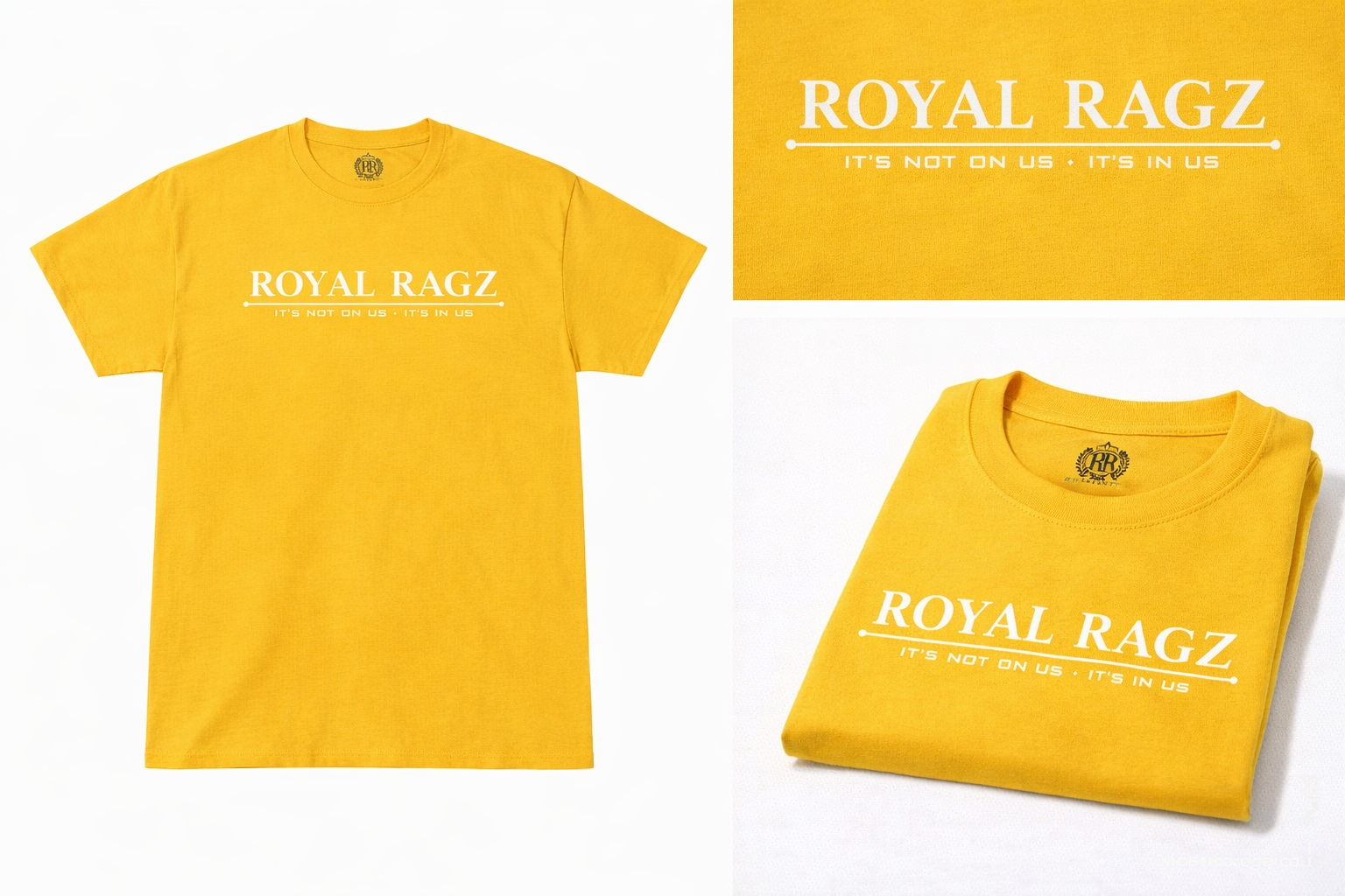 Royal Rags: Signature Motto Tee