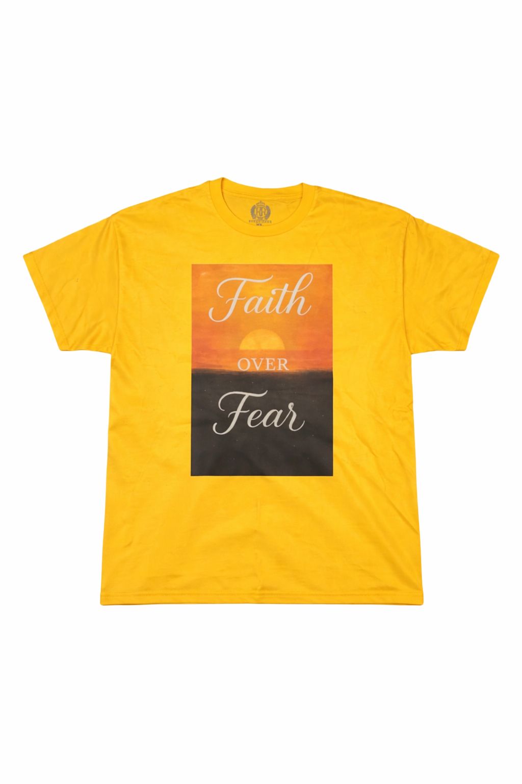 Royal Rags: Faith Over Fear Tee