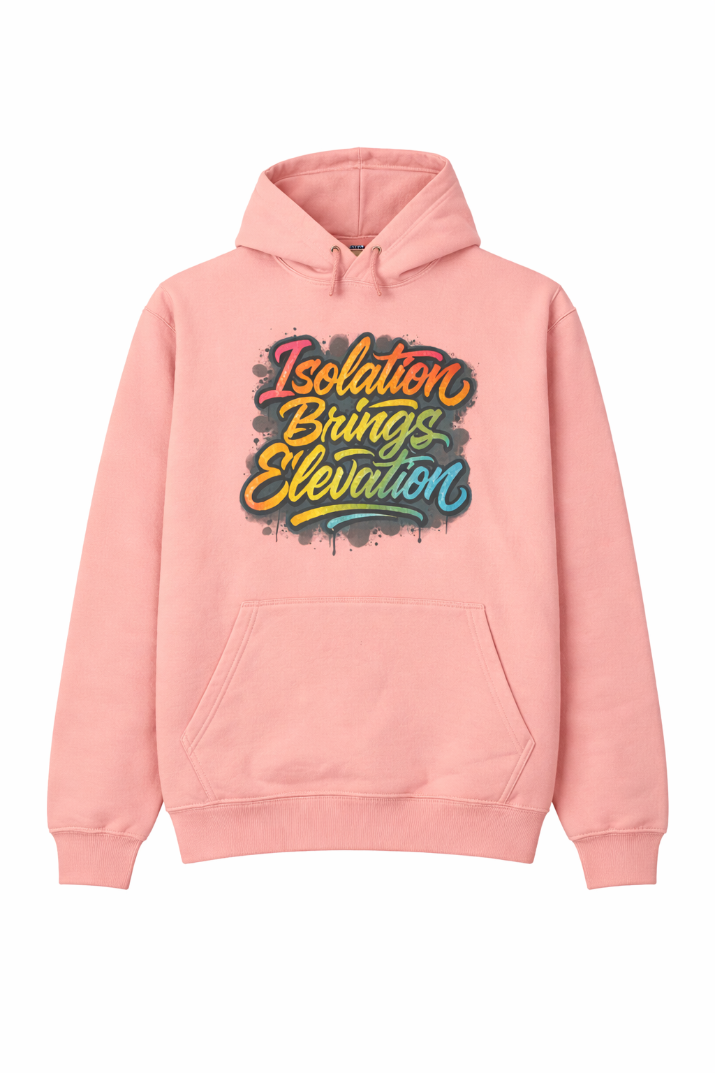 Royal Rags: Isolation Brings Elevation Hoodie (Blush Edition)
