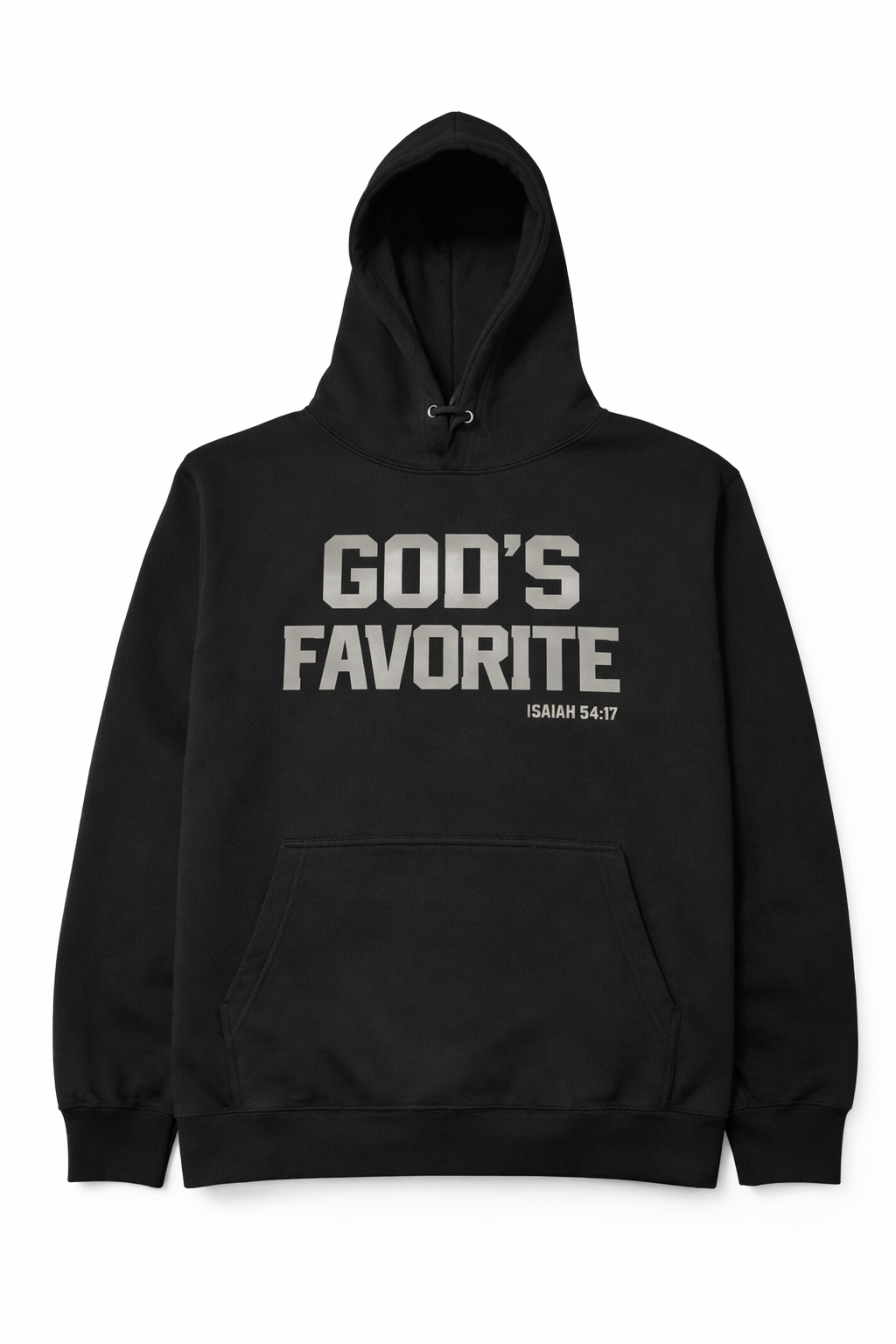 Royal Rags: God’s Favorite Hoodie (Gray Lettering Edition)