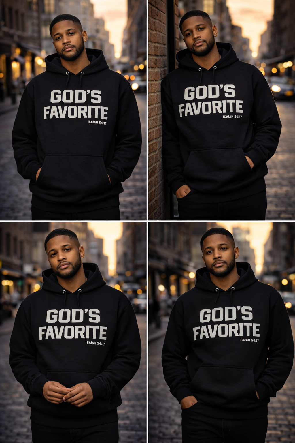 Royal Rags: God’s Favorite Hoodie (Gray Lettering Edition)