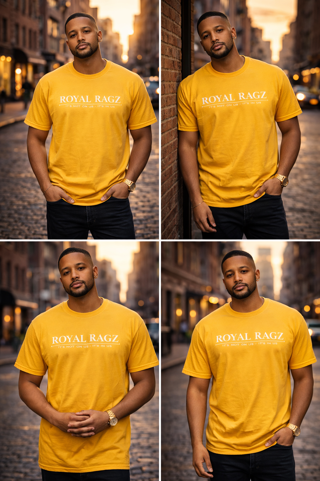 Royal Rags: Signature Motto Tee
