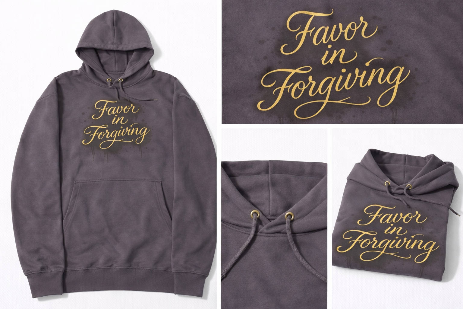Royal Rags: Favor in Forgiving Hoodie