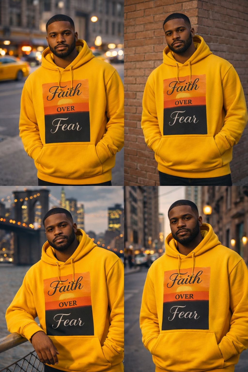 Royal Rags: Faith Over Fear Hoodie